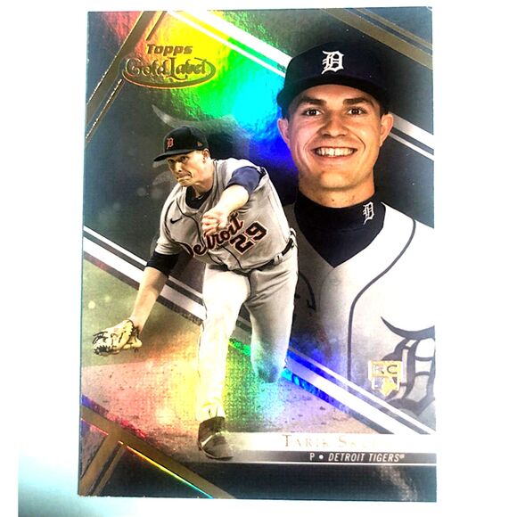 2021 Topps Gold Label class 2-Detroit Tigers TARIK SKUBAL RC Card #79 - Picture 1 of 3